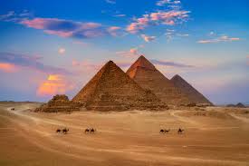 The pure brilliance and beauty of the Pyramids.